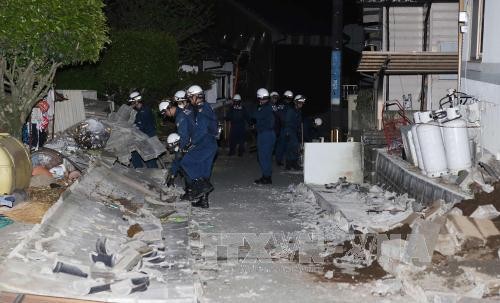 Сотни человек пострадали и погибли при землетрясении в Японии  - ảnh 1
